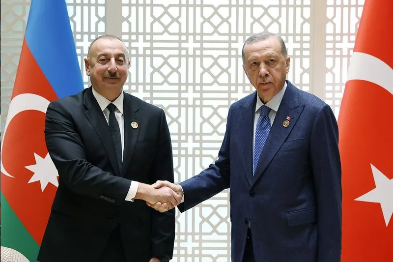 Azerbaycan Cumhurbaşkanı İlham Aliyev ve Başkan Erdoğan