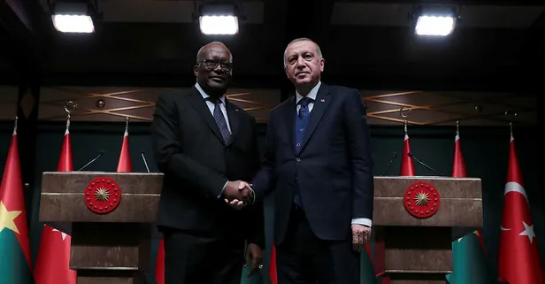 Burkina Faso Cumhurbaşkanı Kabore, Ankara'da