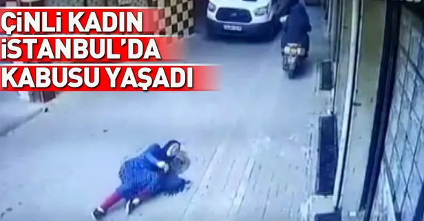 Çinli kadın Zeytinburnu'nda kabusu yaşadı!