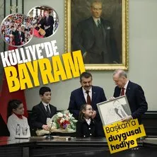 Başkan Erdoğan’dan 23 Nisan mesajı... Külliye’de çocukları ağırladı