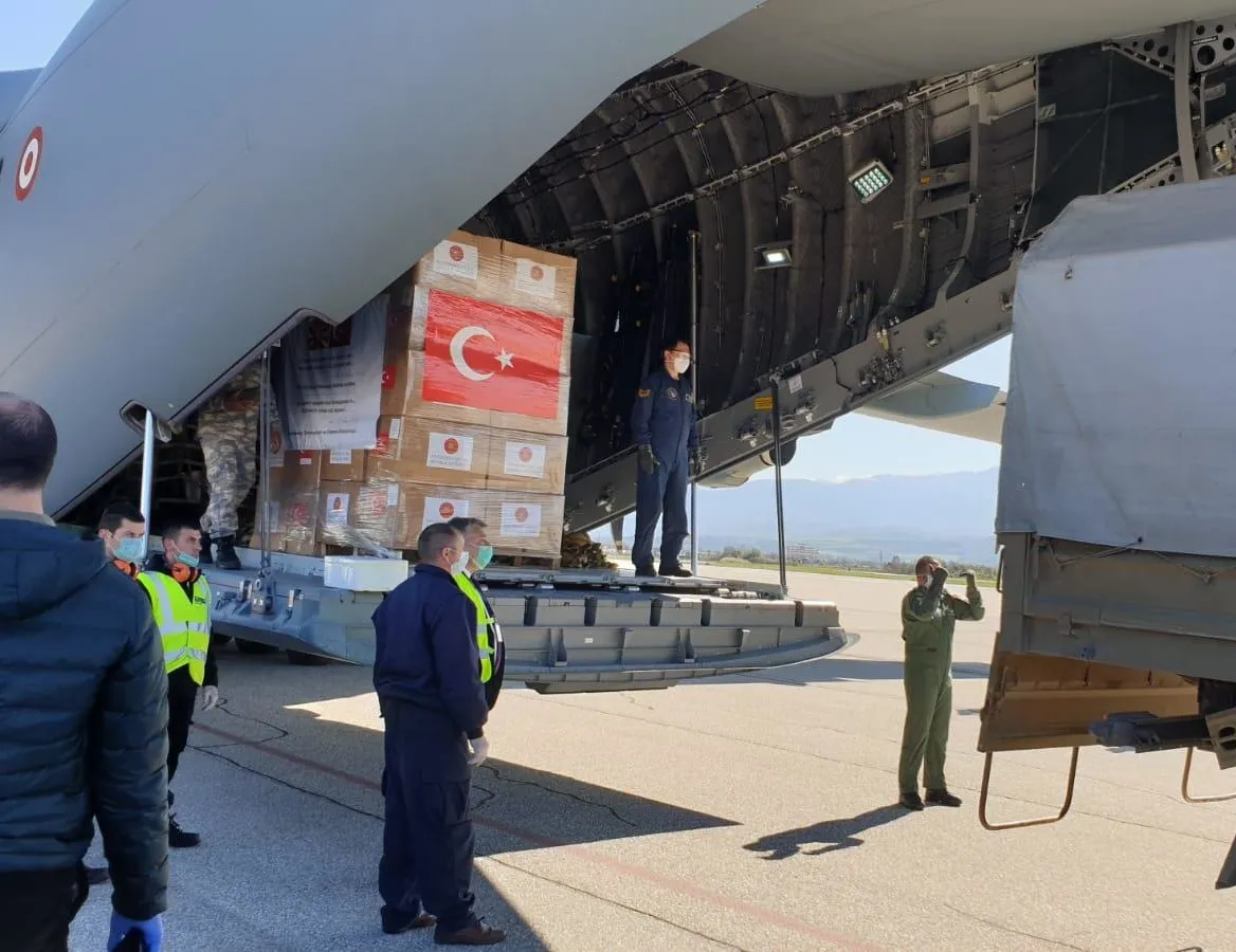 Türkiye’nin yardımları o ülkelere ulaştı