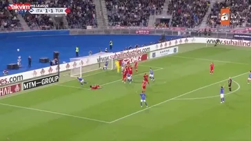 İtalya 2-1 Türkiye GOL: R. Calafiori