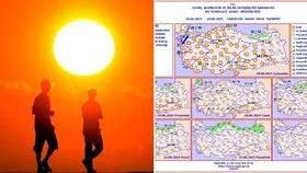 Meteoroloji'den kritik sıcaklık ve rüzgar uyarısı: Saat verildi, gölge bile serinletmeyecek! 18 Haziran hava durumu