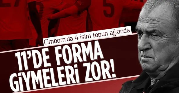 Galatasaray’da 4 isim topun ağzında: 11’de forma giymeleri zor