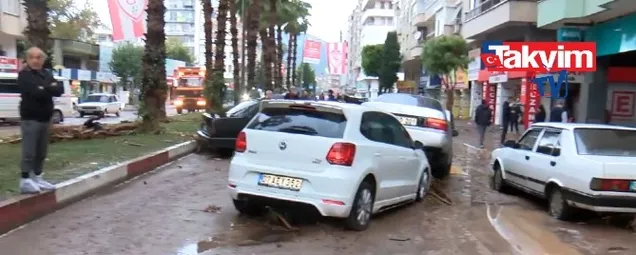 Antalya Kumluca Sel Felaketi videosu izle! Sel felaketinin boyutu gün ağarınca görüntülendi