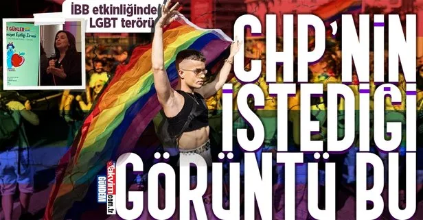 CHP’li Ekrem İmamoğlu’nun yönetimindeki İBB’nin desteklediği etkinlikte LGBT güzellemesi!