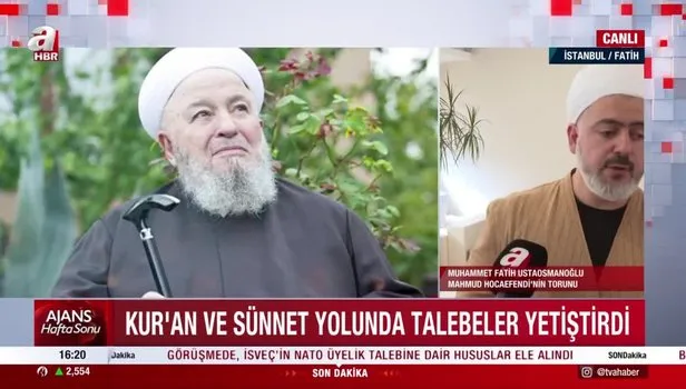 Torunu Muhammet Fatih Ustaosmanoğlu A Haber'de anlattı! İşte Mahmut Ustaosmanoğlu'nun bilinmeyenleri...