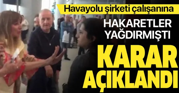 Havayolu şirketi çalışanına küfür ve hakaret eden Funda Esenç serbest bırakıldı