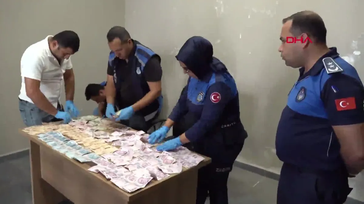 Dilencinin üzerinden 19 bin 765 lira çıktı!