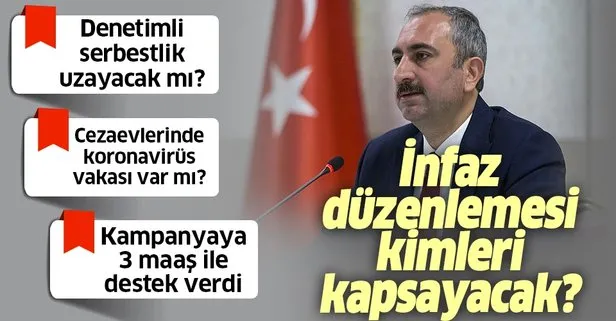 Son dakika: Adalet Bakanı Abdülhamit Gül’den flaş infaz düzenlemesi açıklaması