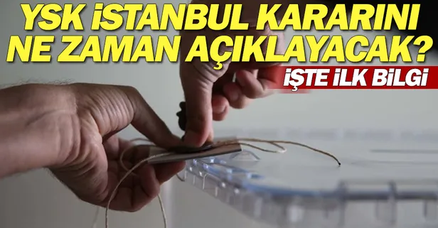 YSK AK Parti'nin İstanbul itirazını ne zaman görüşecek? İşte o bilgi