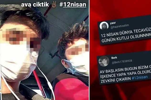 Sosyal medyada "#12 Nisan" rezaleti! Kan donduran paylaşımları yapan şüpheli serbest bırakıldı