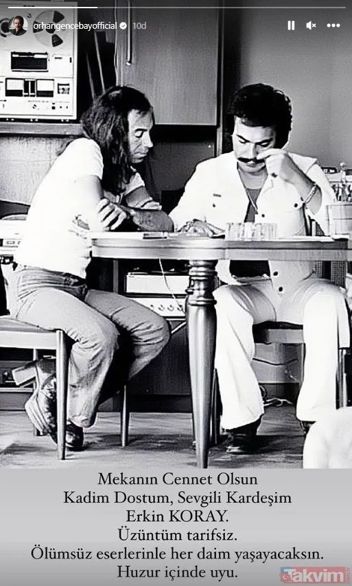 82 yaşında aramızdan ayrılan Erkin Koray’a ünlülerden duygusal veda! “O da gitti” Pınar Altuğ, Ayşegül Aldinç, Nebahat Çehre... - 13