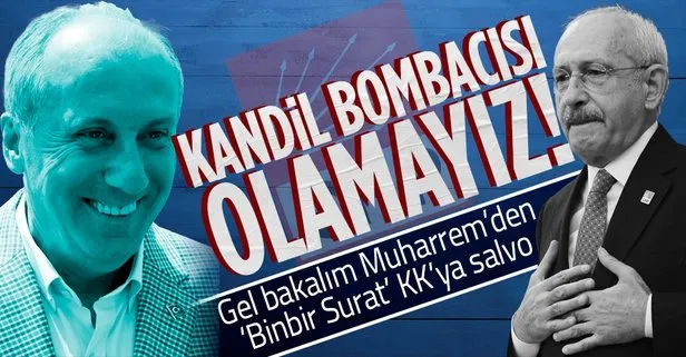 Memleket Partisi Genel Başkanı Muharrem İnce’den tezkereye hayır oyu veren CHP’ye sert tepki: Kandil bombacısı olamayız