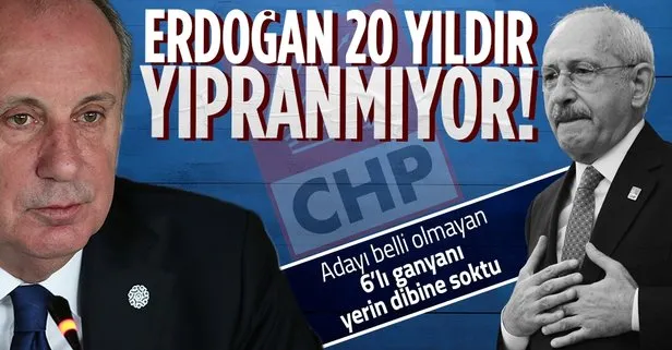 Memleket Partisi Genel Başkanı Muharrem İnce: 20 senedir Erdoğan orada yıpranmıyor da sen niye yıpranıyorsun?
