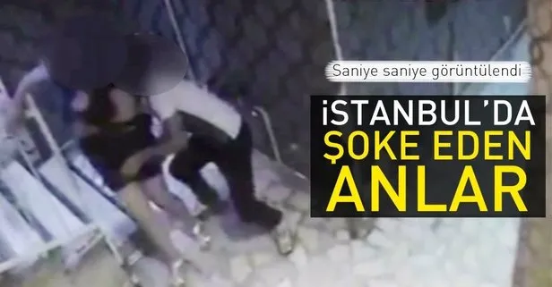 Sultangazi’de kadına taciz kamerada