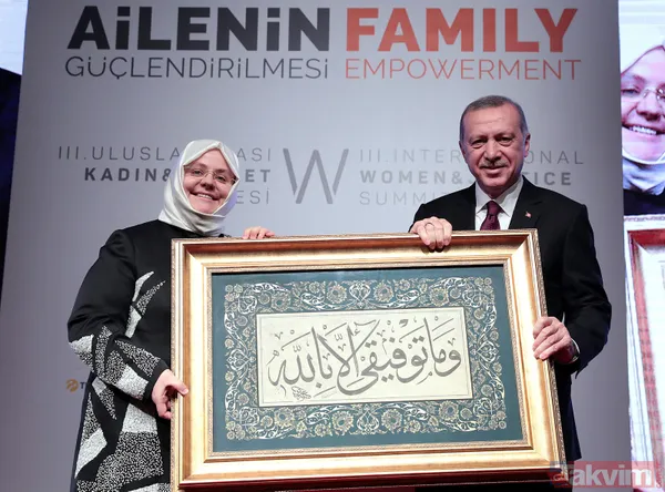 Başkan Recep Tayyip Erdoğan KADEM Kadın ve Adalet Zirvesi'nde konuştu! - 36