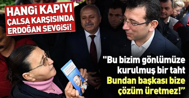 Ekrem İmamoğlu’na vatandaştan bir şok daha! Erdoğan broşürüyle cevap verdi