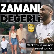 Beşiktaş’ın 9 numarası Cenk Tosun kolunda servet taşıyor! Tam 4 milyon 500 bin TL değerinde