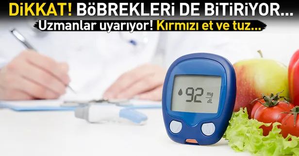 Böbreklerin katili diyabet