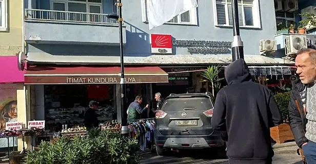 CHP Şile İlçe Başkanlığı önünde kriz: Kızıma küfür ettiler!