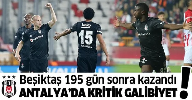 Kartal’dan kritik 3 puan | Antalyaspor 1-2 Beşiktaş MAÇ SONUCU