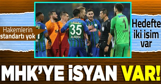 Süper Lig'de kulüplerimiz adeta isyan bayrağını açtı! Hakemler Süper Lig'de başka Avrupa'da başka