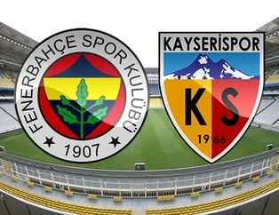Fenerbahçe-Kayserispor maçı ne zaman?