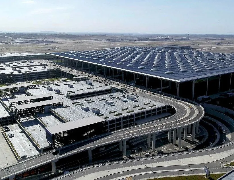 İstanbul Havalimanı havadan görüntülendi