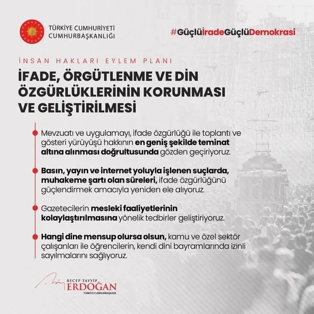 SON DAKİKA: Başkan Erdoğan'dan İnsan Hakları Eylem Planı Toplantısı'nda önemli açıklamalar-7