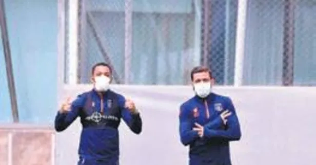 Başakşehir'de maskeli idman