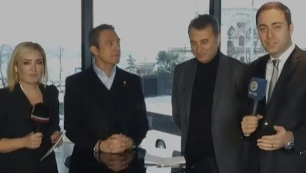 Beşiktaş-Fenerbahçe maçı öncesi Fikret Orman ile Ali Koç'tan ortak açıklama-1