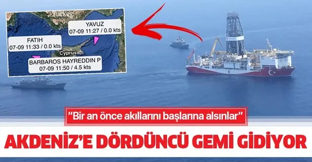 Dışişleri Bakanı Çavuşoğlu açıkladı: Akdeniz’e dördüncü gemi gidiyor