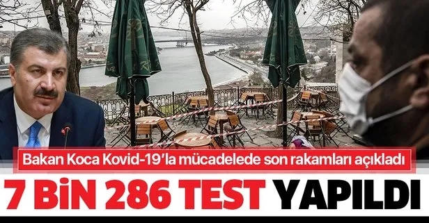 Son dakika: Bakan Koca 26 Mart Kovid-19 bilançosunu açıkladı