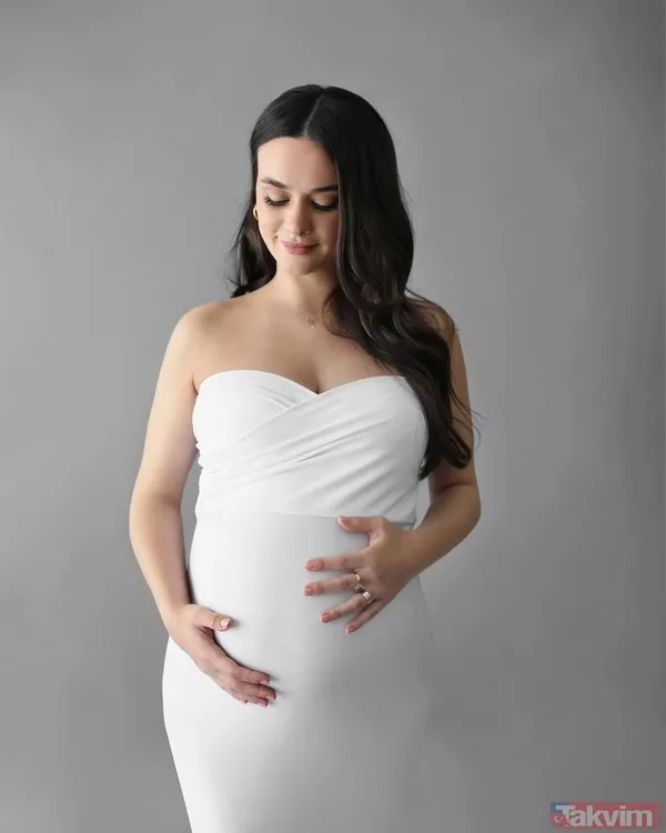 Hande Soral ile İsmail Demirci minik oğulları Ali’nin yüzünü ilk kez gösterdi! Ünlülerden yorum yağdı: Petek Dinçöz, Ebru Şahin... - 8