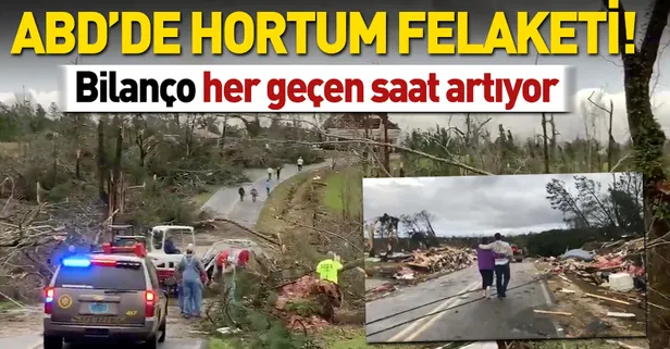 ABD'yi vuran hortumda 22 kişi öldü