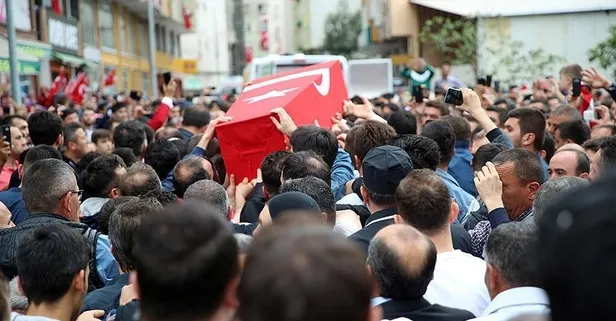 Şehit Uzman Çavuş Ergin son yolculuğuna uğurlandı