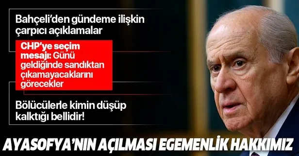 Ayasofya'nın açılması egemenlik hakkımız