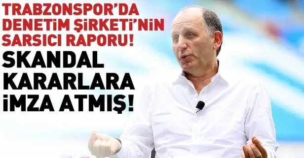 Trabzonspor eski başkanı Muharrem Usta’nın kulübü zarara uğrattığı tespit edildi