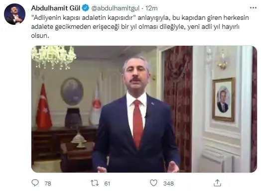 Adalet Bakanı Abdulhamit Gül: Reform stratejimizin izini sürmeye devam edeceğiz-1