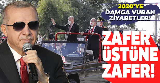 Başkan Erdoğan'ın 2020 mesaisi: Pandemiye rağmen tarihi ziyaretler gerçekleştirdi!