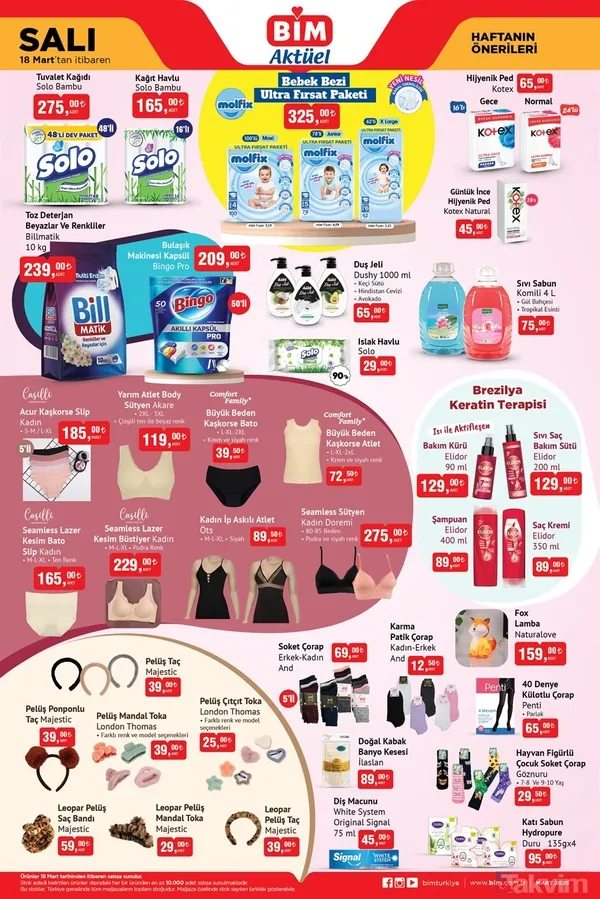 BİM'de mikrodalga fırın, çay makinesi ve çeyiz fırsatı! BİM 18-21 Mart aktüel kataloğu geldi - 19