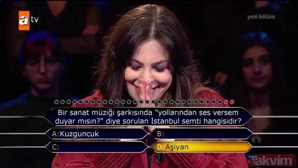 Kim Milyoner Olmak İster 801. son bölümde Fatih Sultan Mehmed sorusunu bilemeyince... - 23