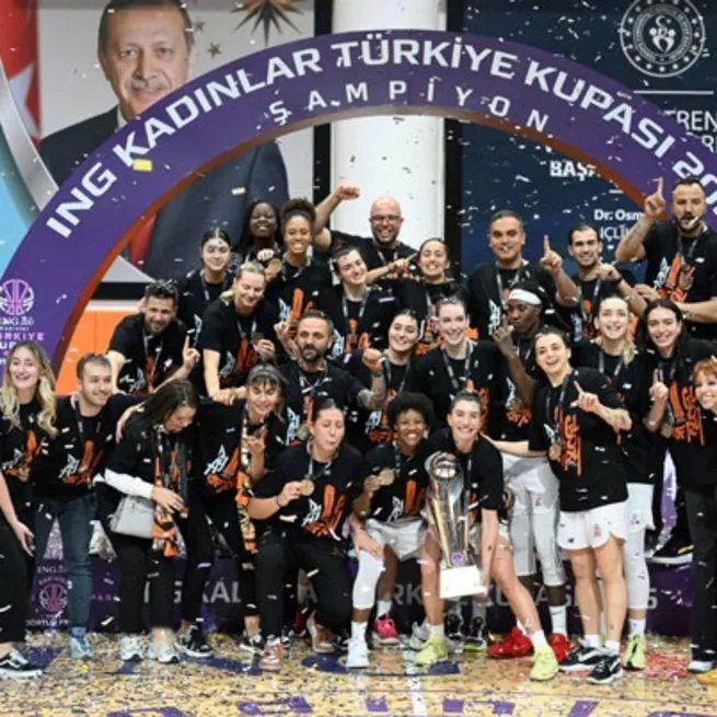 Türkiye Kupası’nda şampiyon ÇBK Mersin