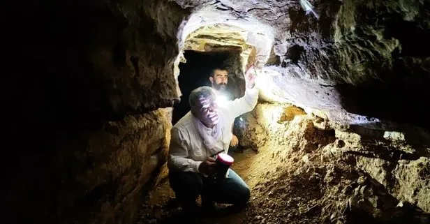 Van Gürpınar’da defineciler 3 bin rakımdaki mağarayı tahrip etti