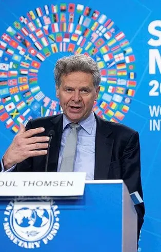 Poul Thomsen: Türkiye’nin ekonomik sıkıntılarını 'abartmamak' lazım