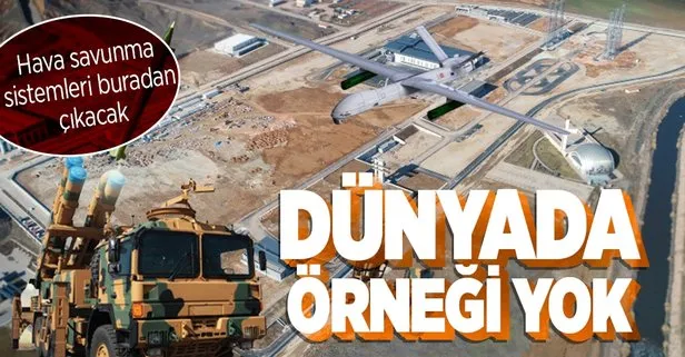 Türkiye’nin hava savunma sistemleri bu tesisten çıkacak! Dünyanın gözü burada