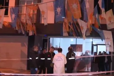 AK Parti seçim ofislerine silahlı saldırı!