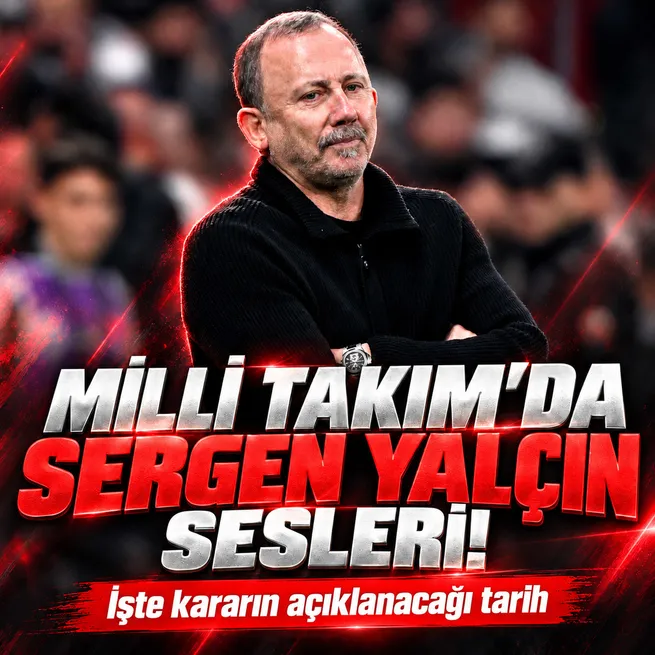A Milli Takımda Sergen Yalçın dönemi başlıyor: Anlaşma sağlandı! Karar o toplantıdan sonra açıklanacak