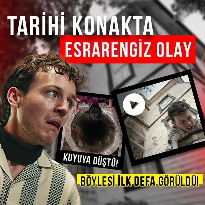 Tarihi konakta esrarengiz olay